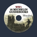 16 Vintage Michelin Guides to the Battlefields WW1 World War 1 PDF e-Book