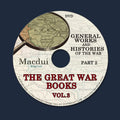 The Great War books Vol. 3 Part 2,Nations engaged 139 PDF EBooks on 1 DVD